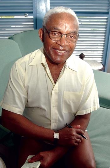 Irving Burgie, also known as Lord Burgess, is the songwriter and composer who wrote the lyrics for the national anthem of Barbados.