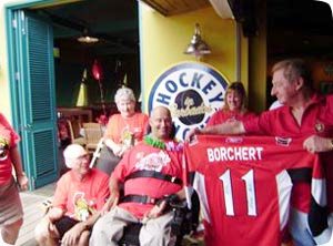 Doug Bochert Visits Barbados and Bert's Bar