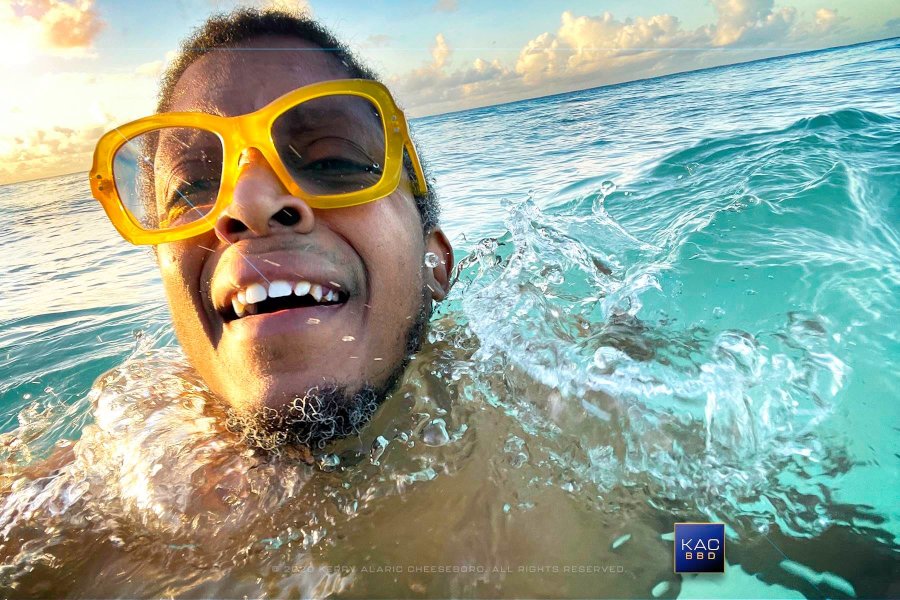 Kerry Alaric Cheeseboro - Swims in Barbados