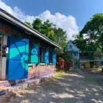 Entrance to Earthworks Barbados Pottery